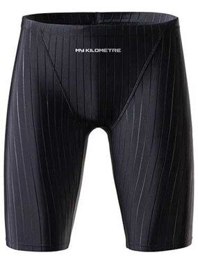 Men's MY KILOMETRE Swimsuit Jammer Solid Swim Jammers Endurance Long size M